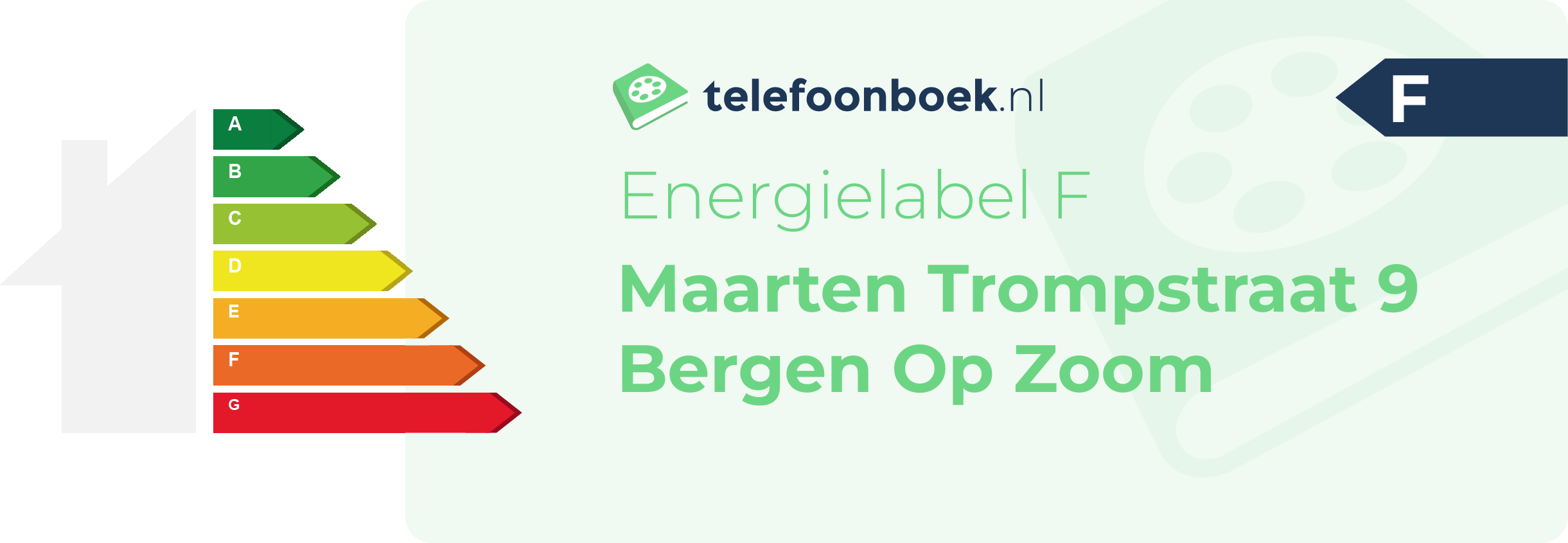 Energielabel Maarten Trompstraat 9 Bergen Op Zoom