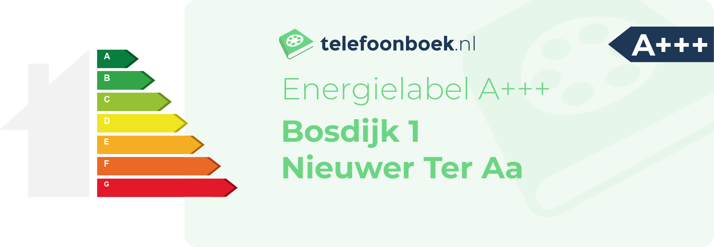 Energielabel Bosdijk 1 Nieuwer Ter Aa