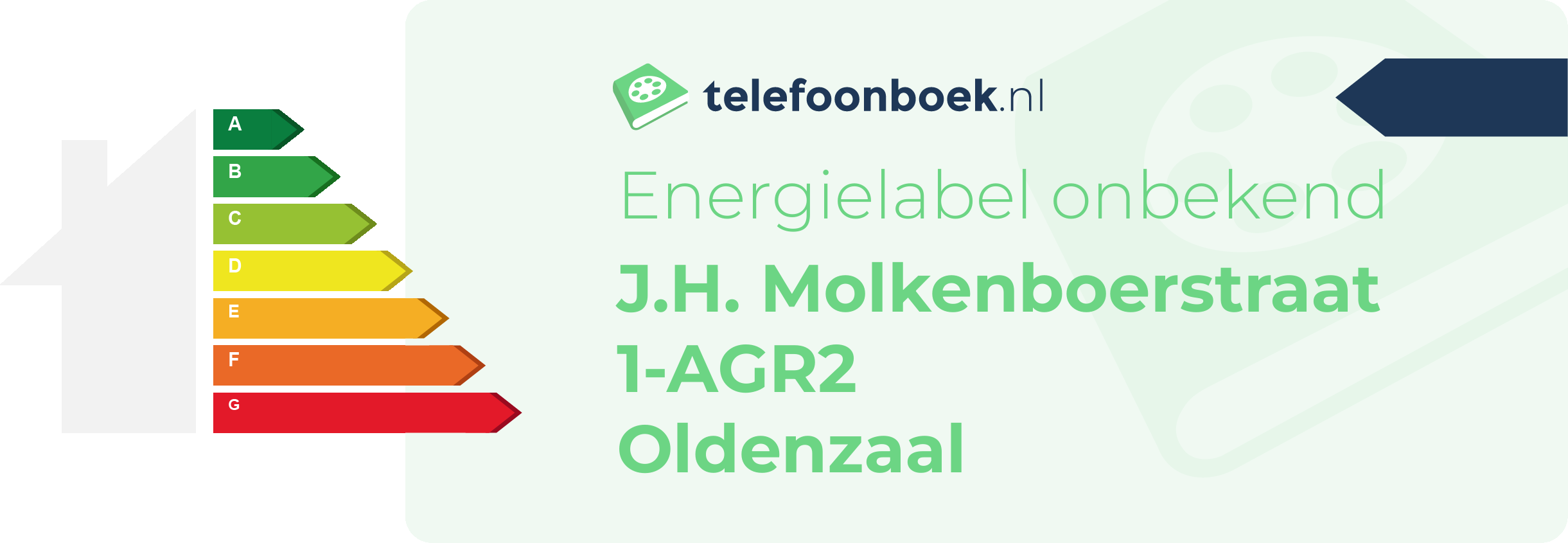 Energielabel J.H. Molkenboerstraat 1-AGR2 Oldenzaal