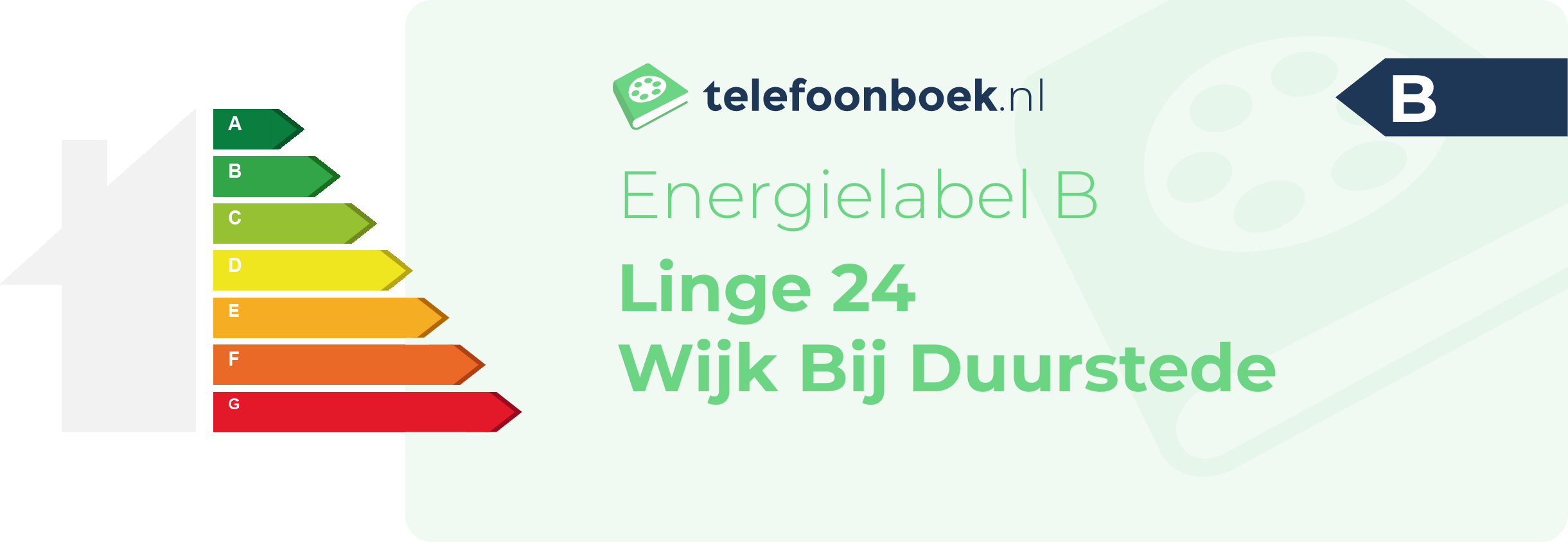 Energielabel Linge 24 Wijk Bij Duurstede