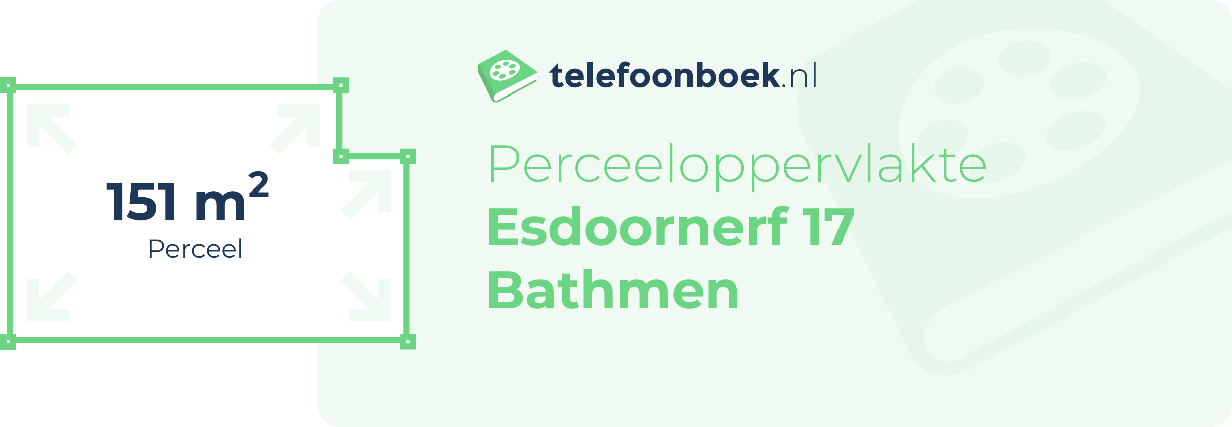 Perceeloppervlakte Esdoornerf 17 Bathmen