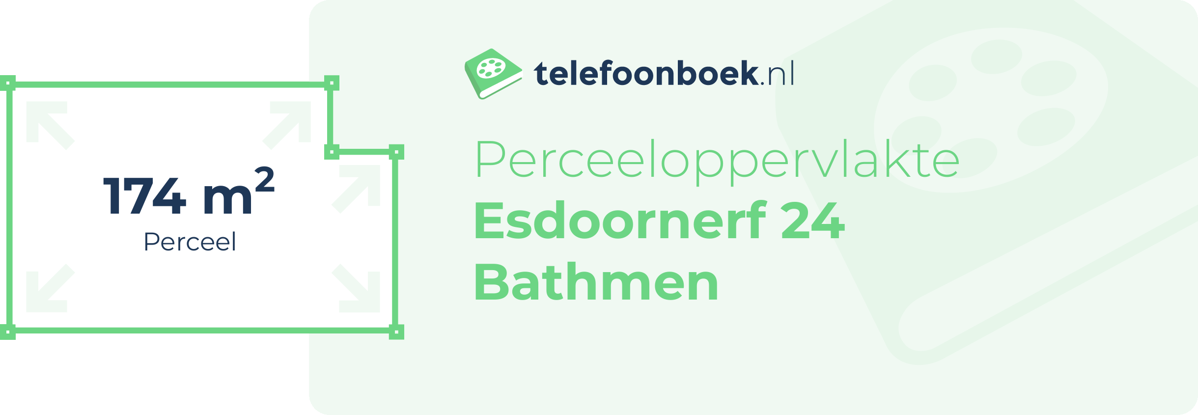 Perceeloppervlakte Esdoornerf 24 Bathmen