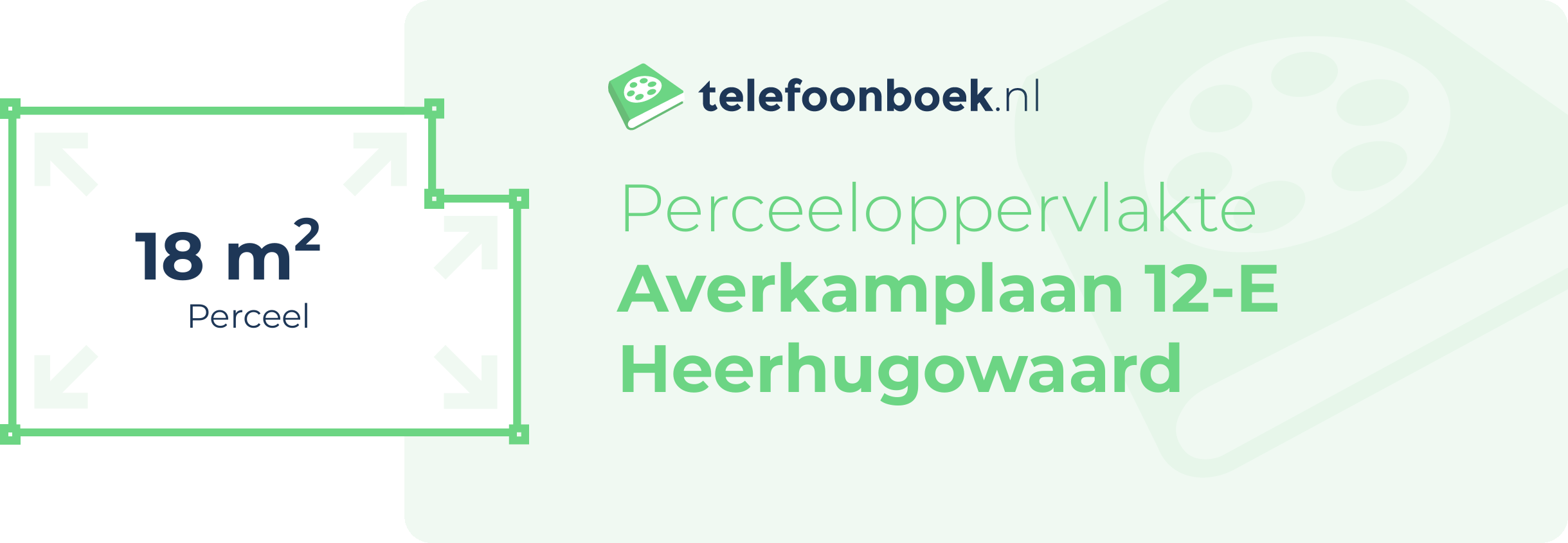 Perceeloppervlakte Averkamplaan 12-E Heerhugowaard