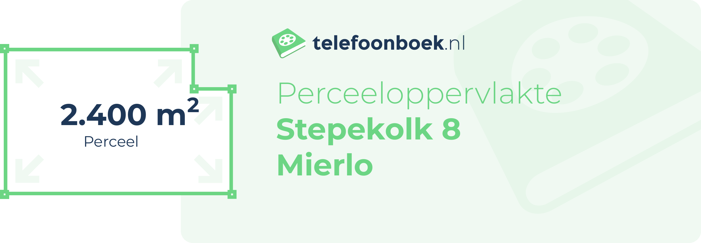 Perceeloppervlakte Stepekolk 8 Mierlo