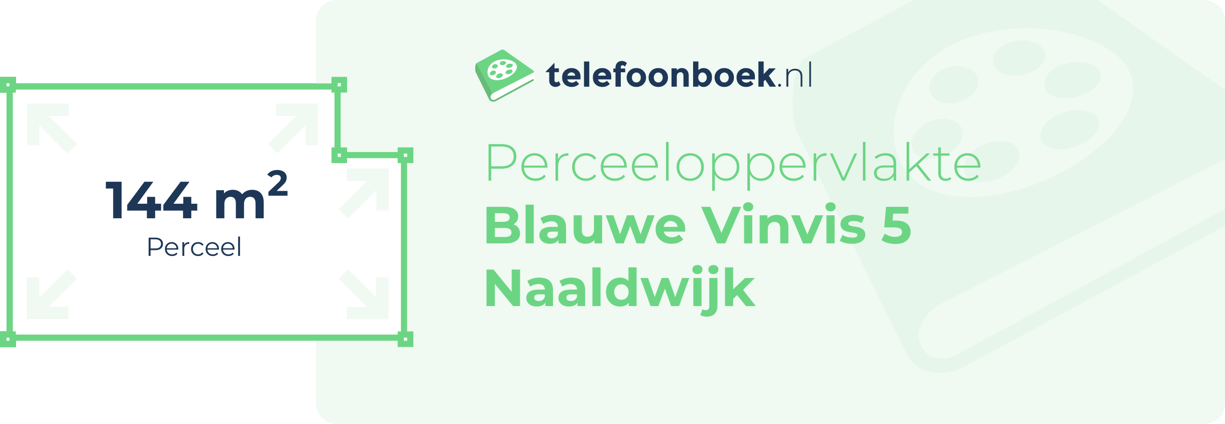 Perceeloppervlakte Blauwe Vinvis 5 Naaldwijk