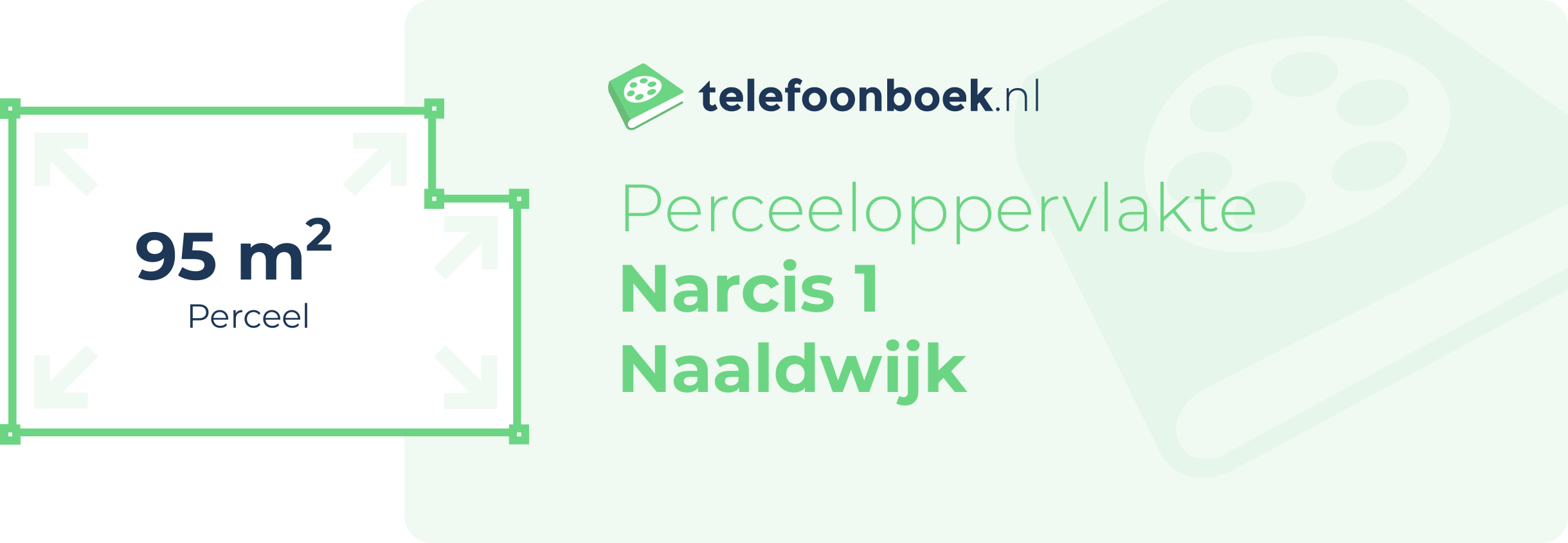 Perceeloppervlakte Narcis 1 Naaldwijk