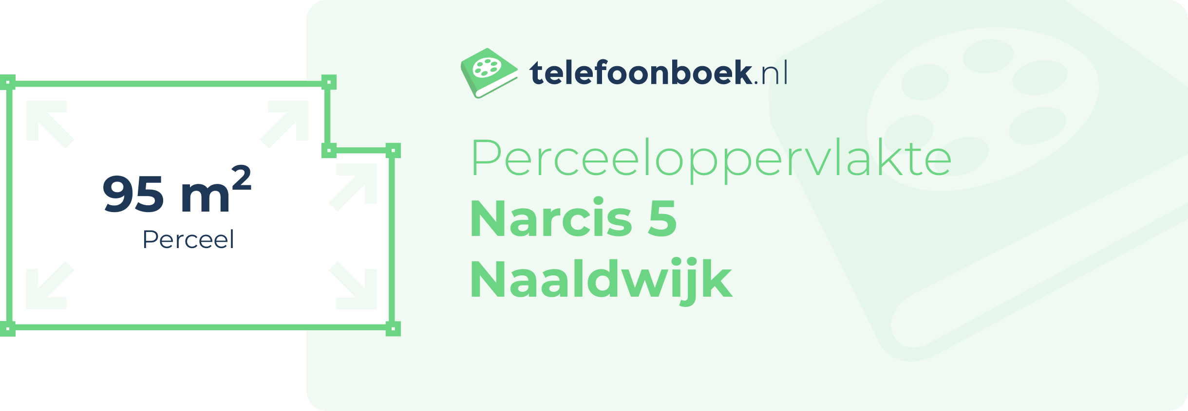 Perceeloppervlakte Narcis 5 Naaldwijk