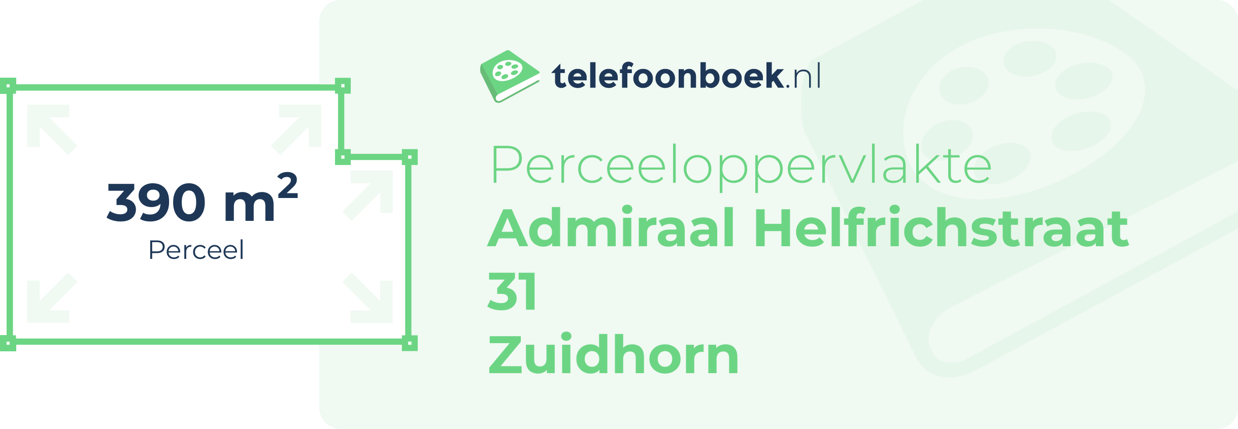 Perceeloppervlakte Admiraal Helfrichstraat 31 Zuidhorn