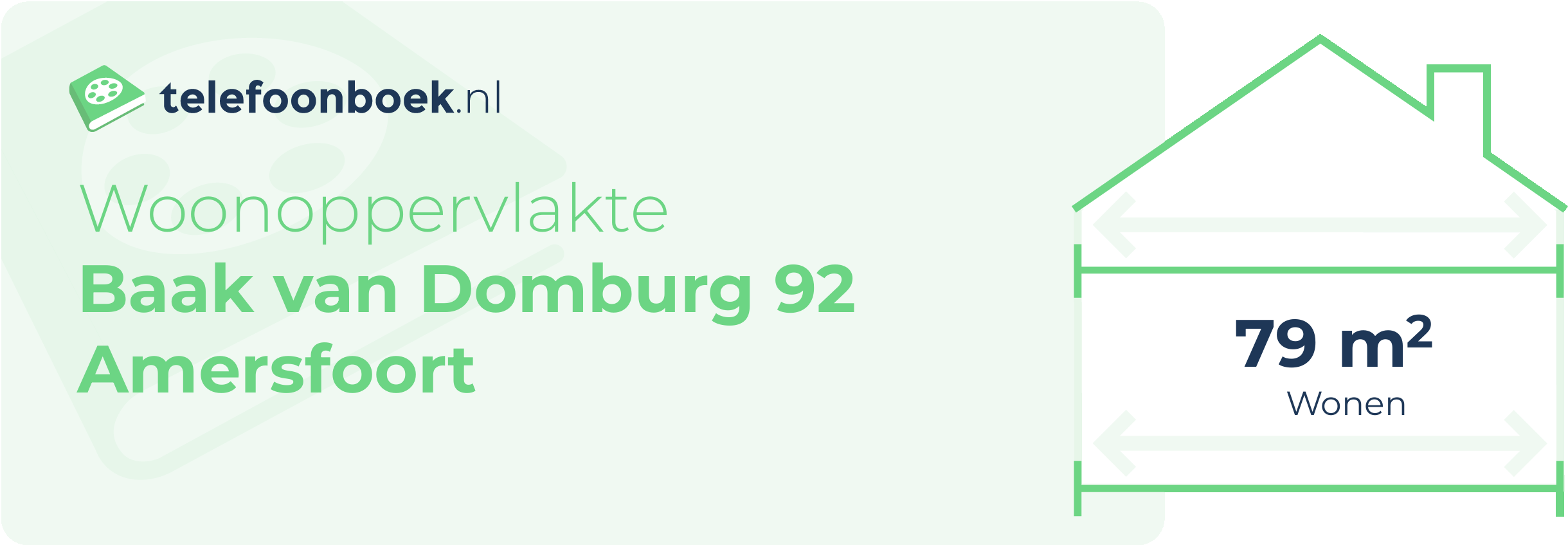 Woonoppervlakte Baak Van Domburg 92 Amersfoort