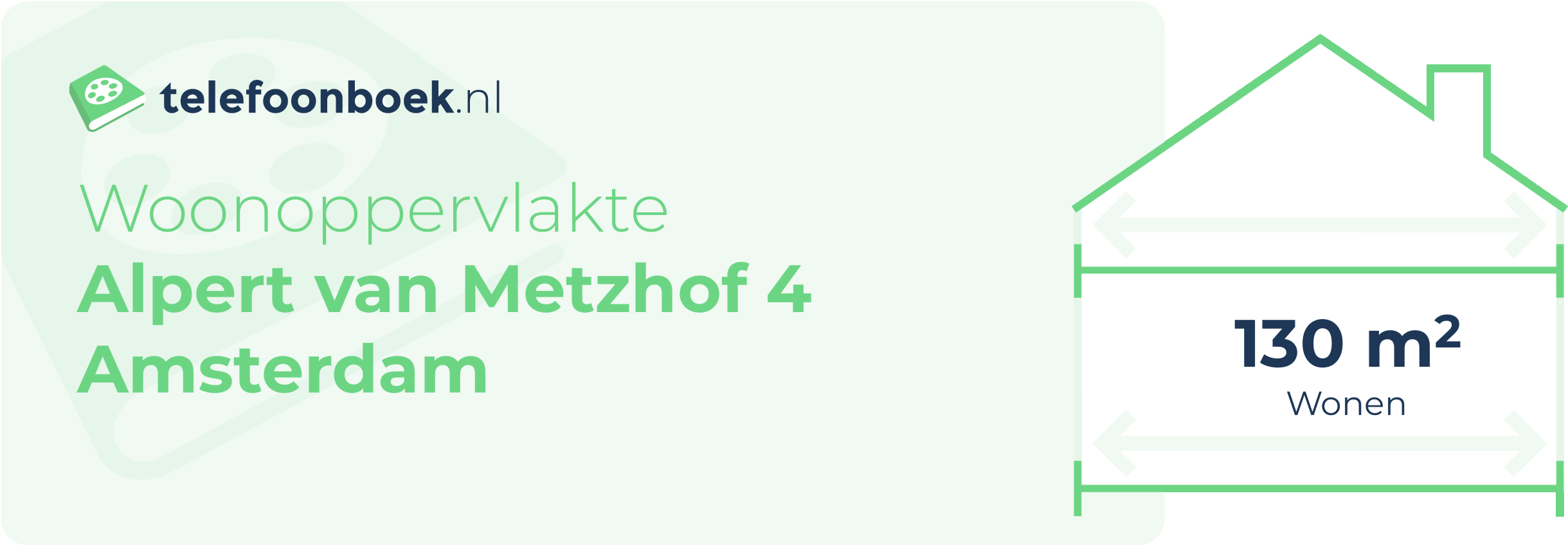 Woonoppervlakte Alpert Van Metzhof 4 Amsterdam