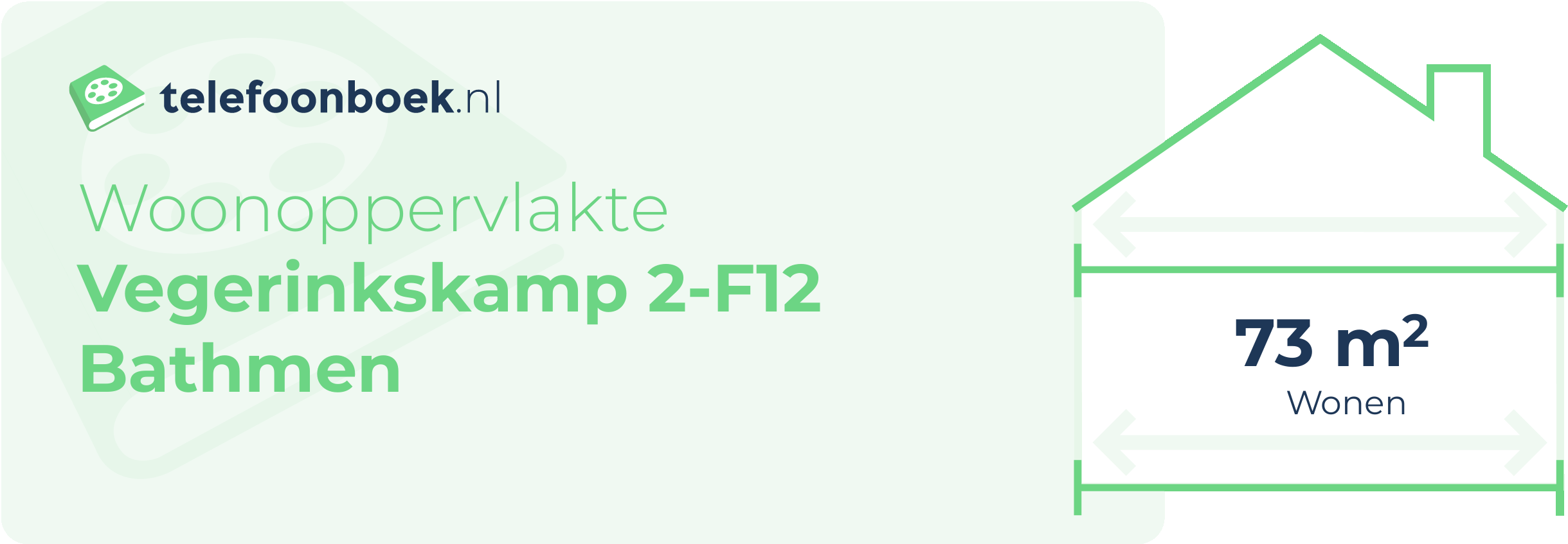 Woonoppervlakte Vegerinkskamp 2-F12 Bathmen