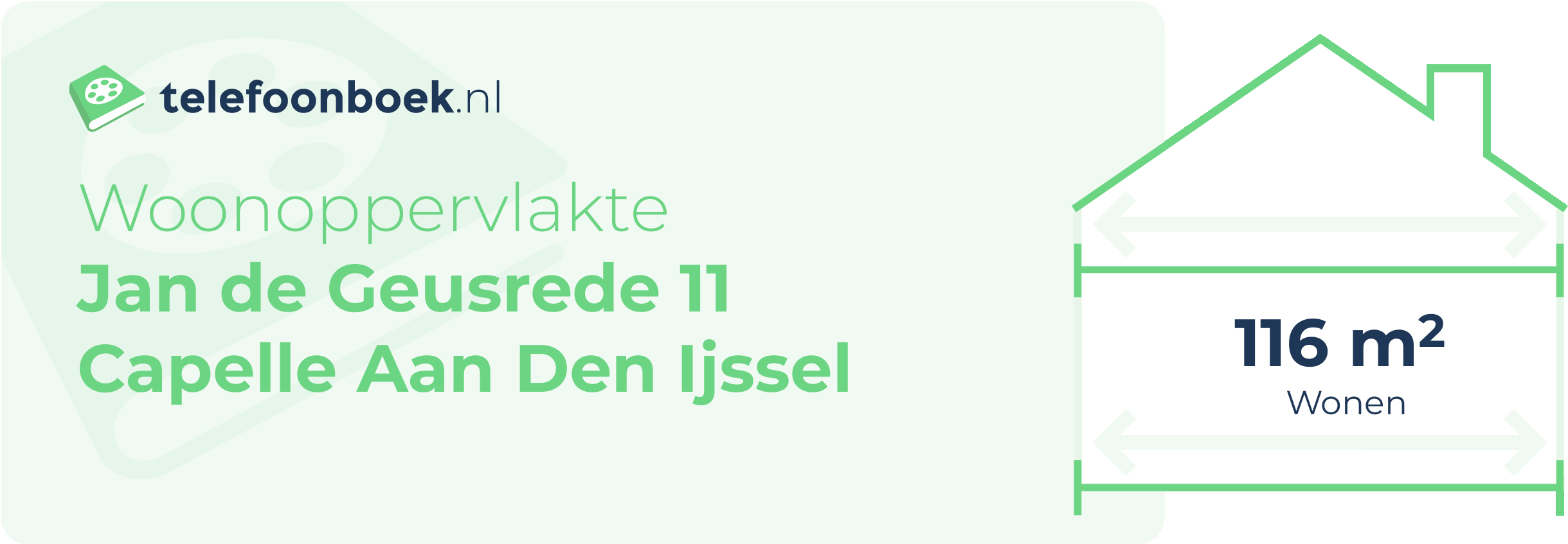 Woonoppervlakte Jan De Geusrede 11 Capelle Aan Den Ijssel