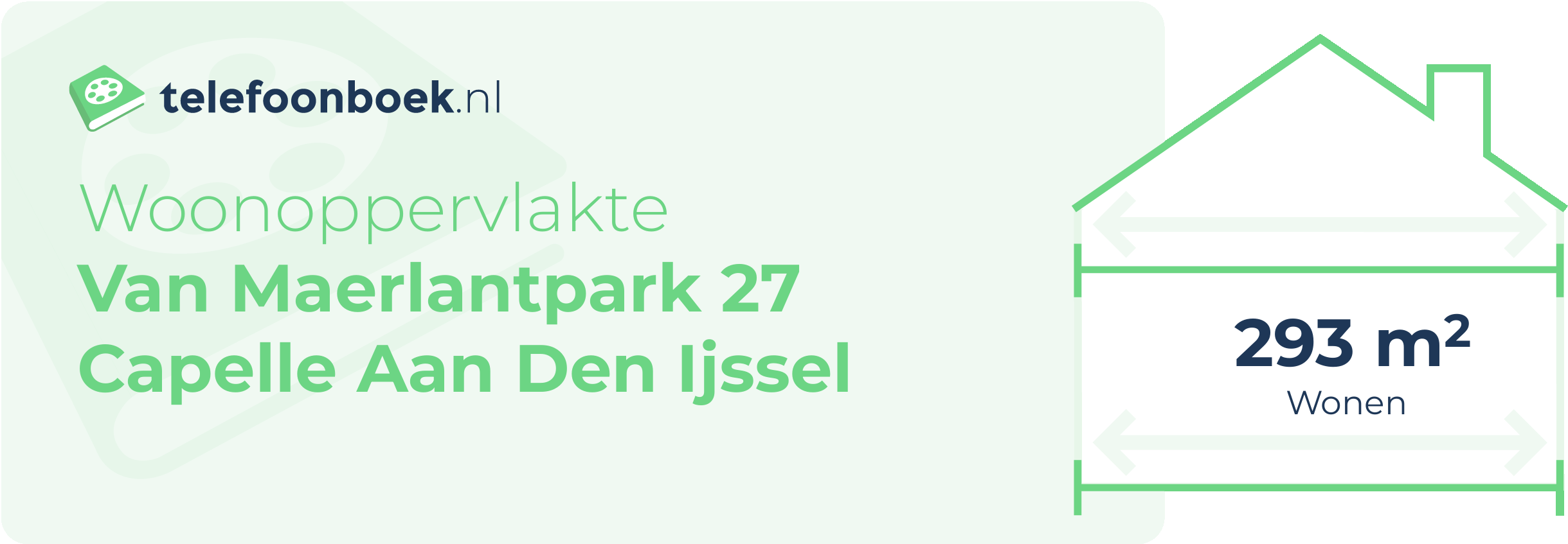 Woonoppervlakte Van Maerlantpark 27 Capelle Aan Den Ijssel