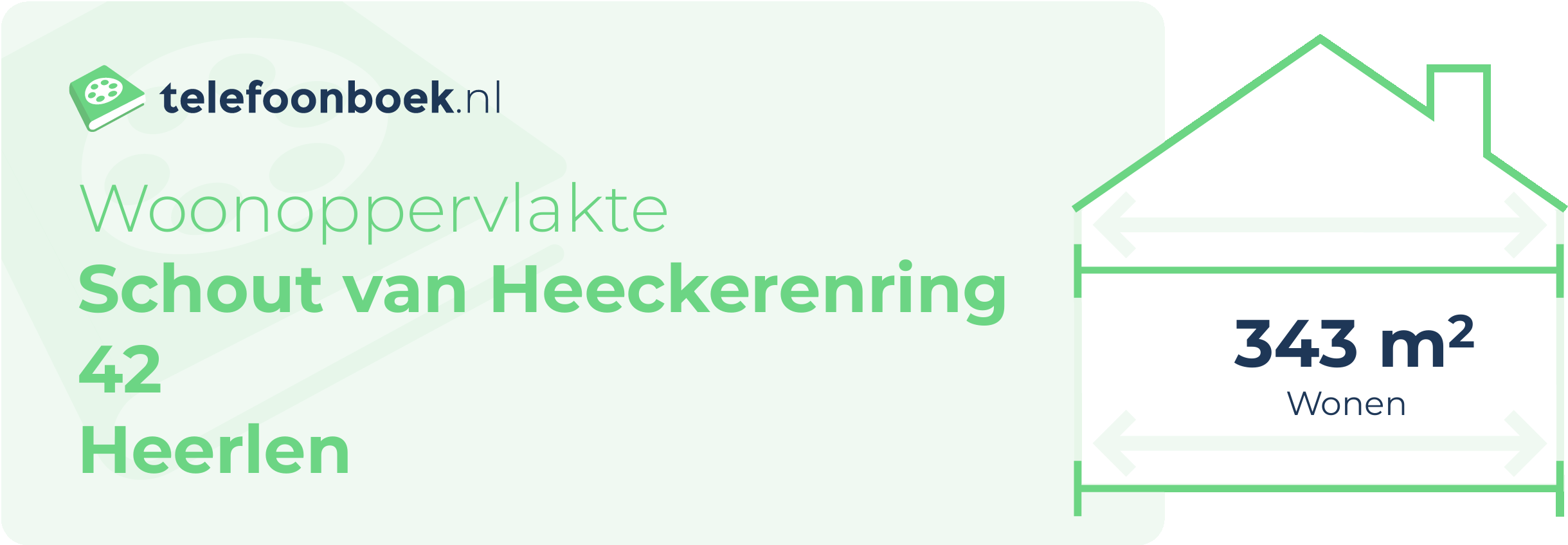 Woonoppervlakte Schout Van Heeckerenring 42 Heerlen