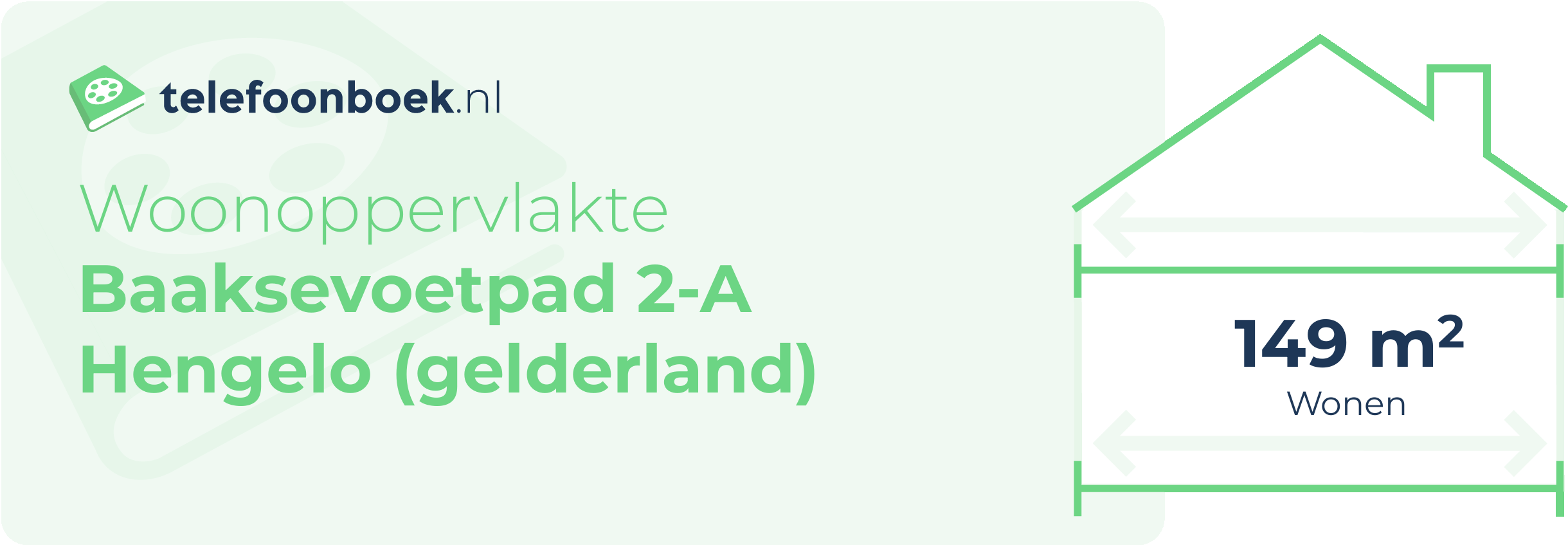 Woonoppervlakte Baaksevoetpad 2-A Hengelo (Gelderland)