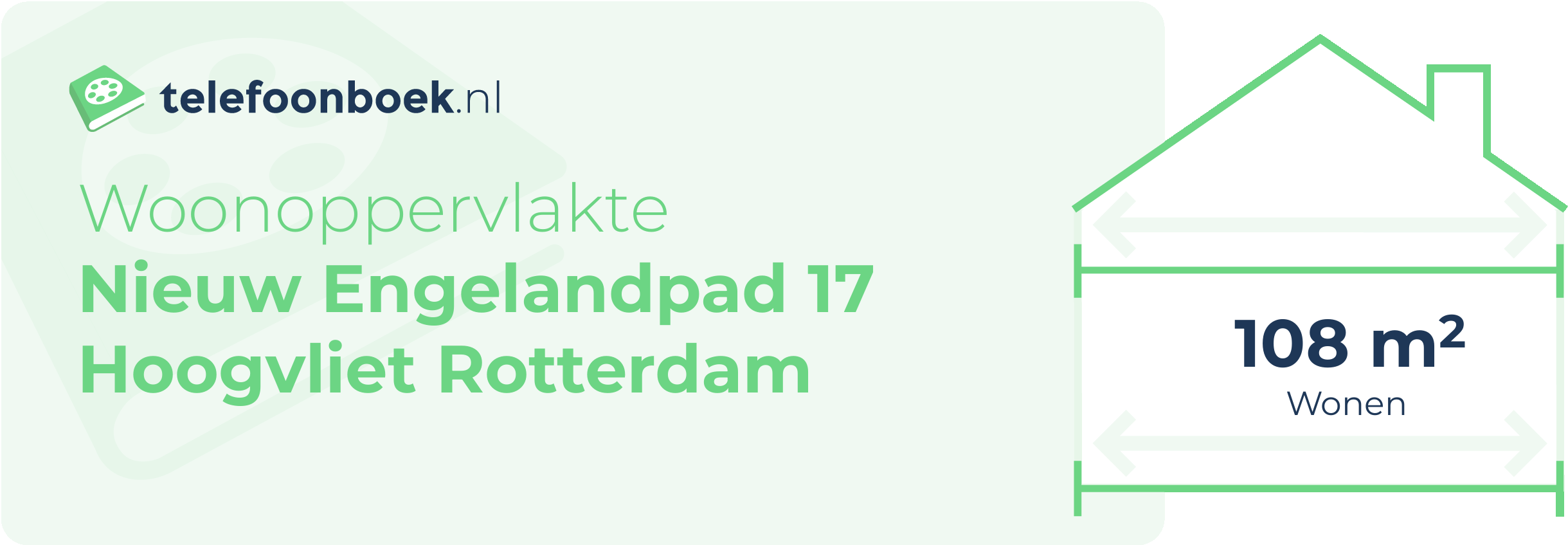 Woonoppervlakte Nieuw Engelandpad 17 Hoogvliet Rotterdam