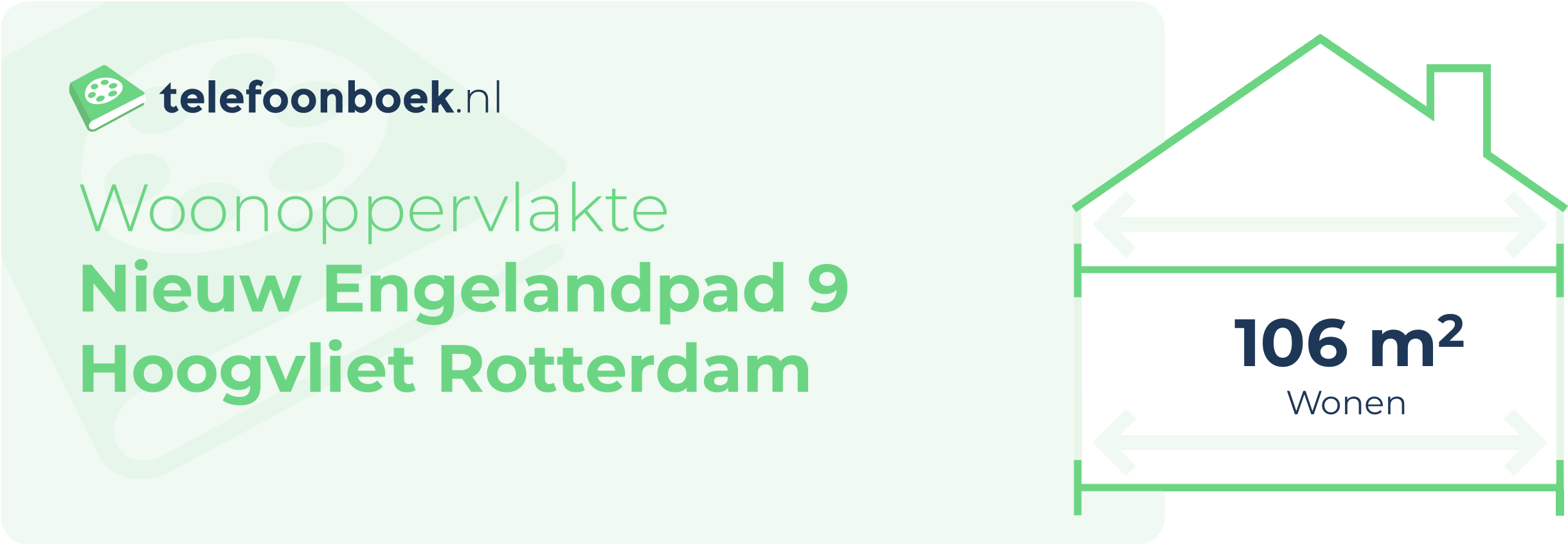 Woonoppervlakte Nieuw Engelandpad 9 Hoogvliet Rotterdam