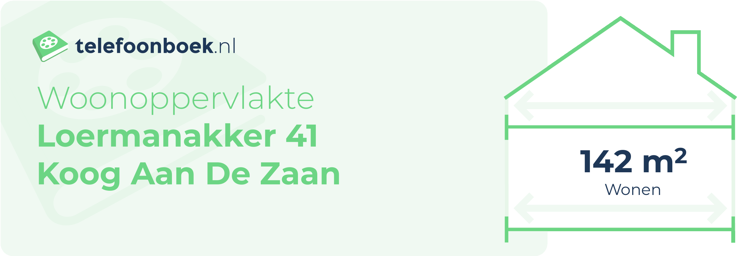 Woonoppervlakte Loermanakker 41 Koog Aan De Zaan