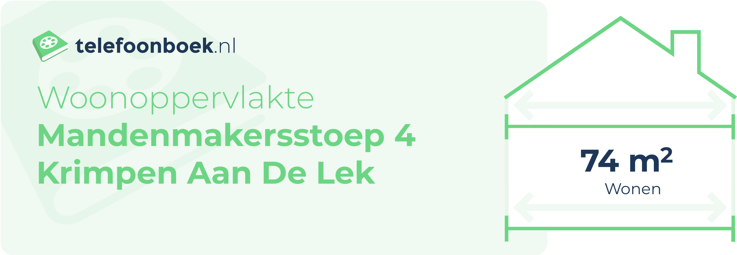 Woonoppervlakte Mandenmakersstoep 4 Krimpen Aan De Lek