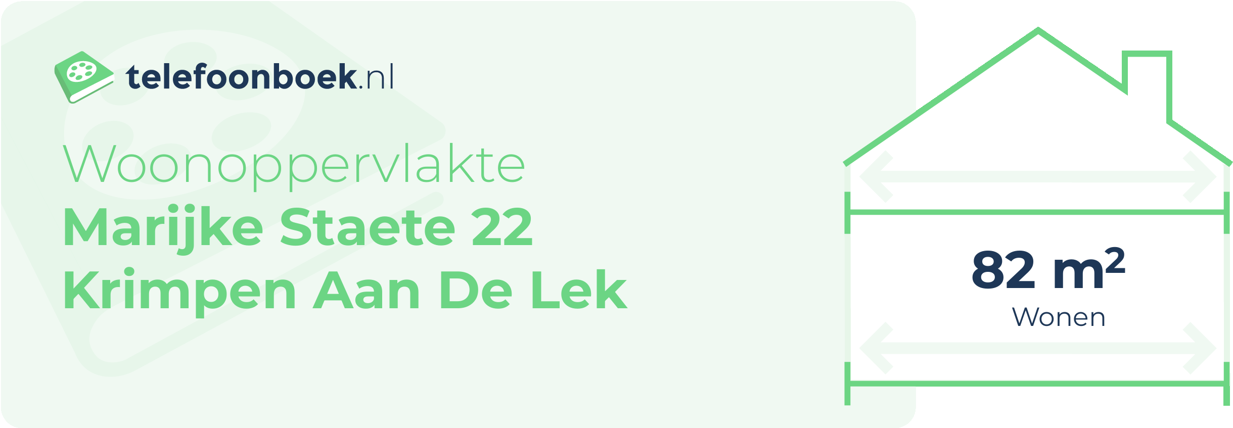 Woonoppervlakte Marijke Staete 22 Krimpen Aan De Lek