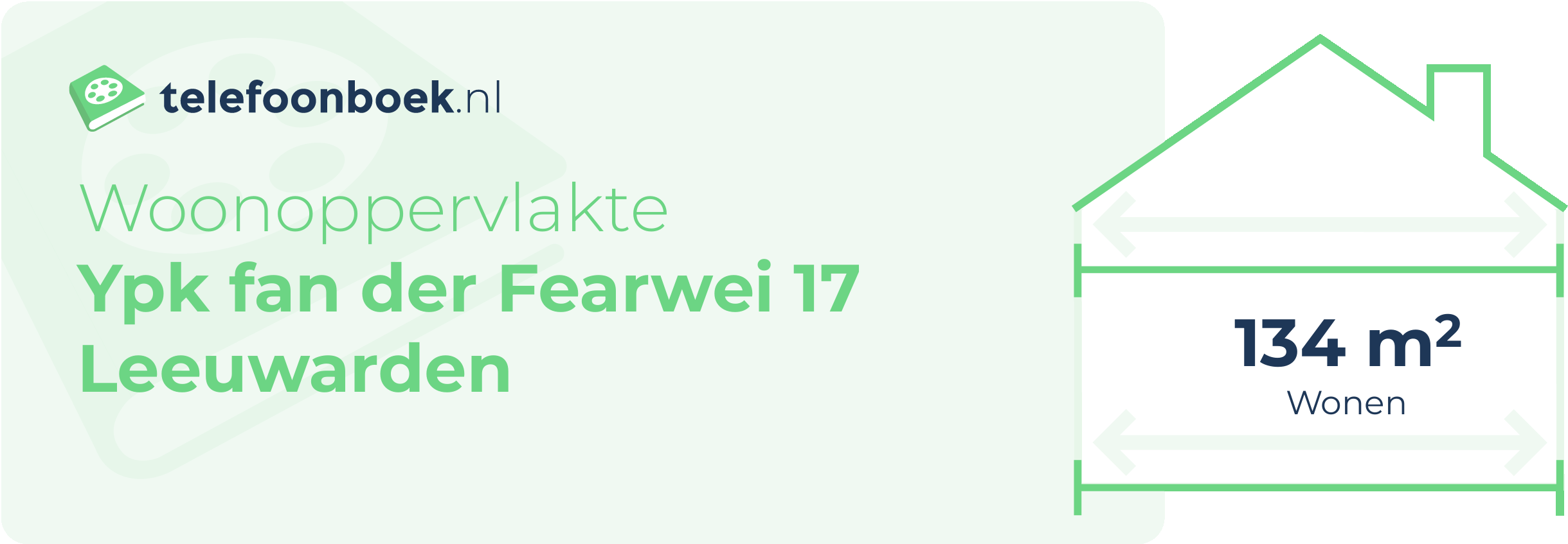 Woonoppervlakte Ypk Fan Der Fearwei 17 Leeuwarden