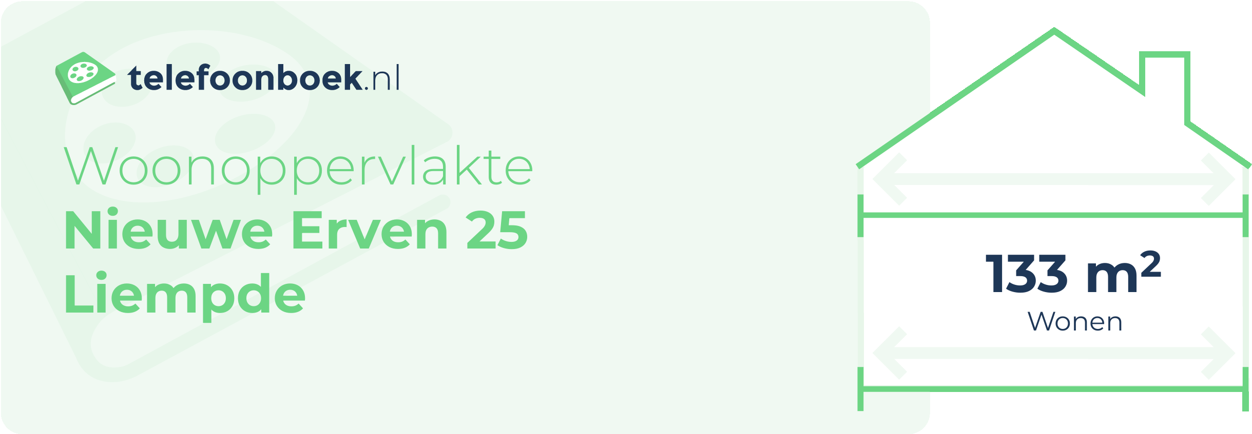 Woonoppervlakte Nieuwe Erven 25 Liempde