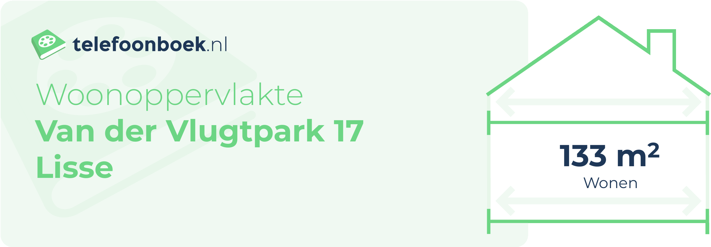 Woonoppervlakte Van Der Vlugtpark 17 Lisse