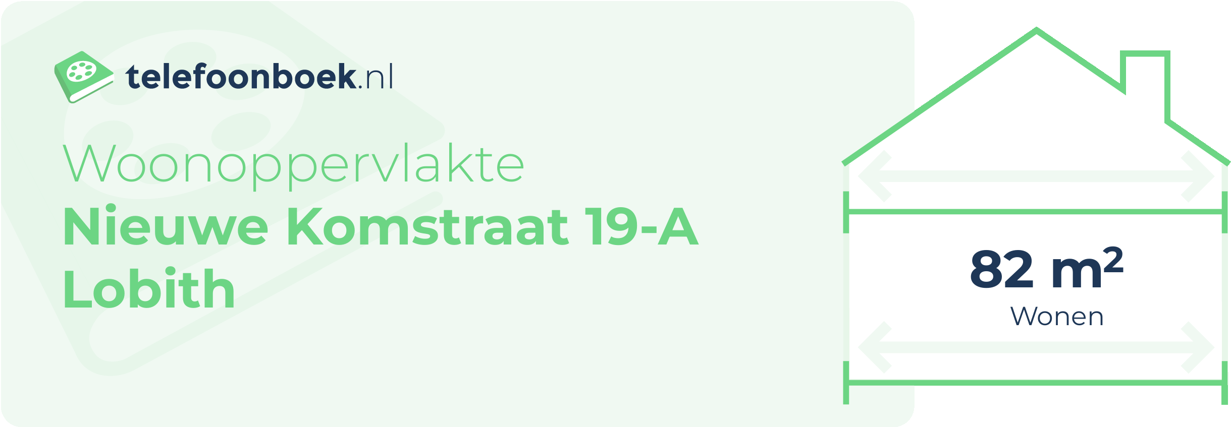 Woonoppervlakte Nieuwe Komstraat 19-A Lobith