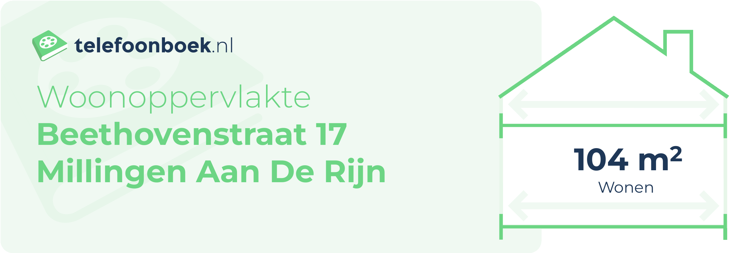 Woonoppervlakte Beethovenstraat 17 Millingen Aan De Rijn