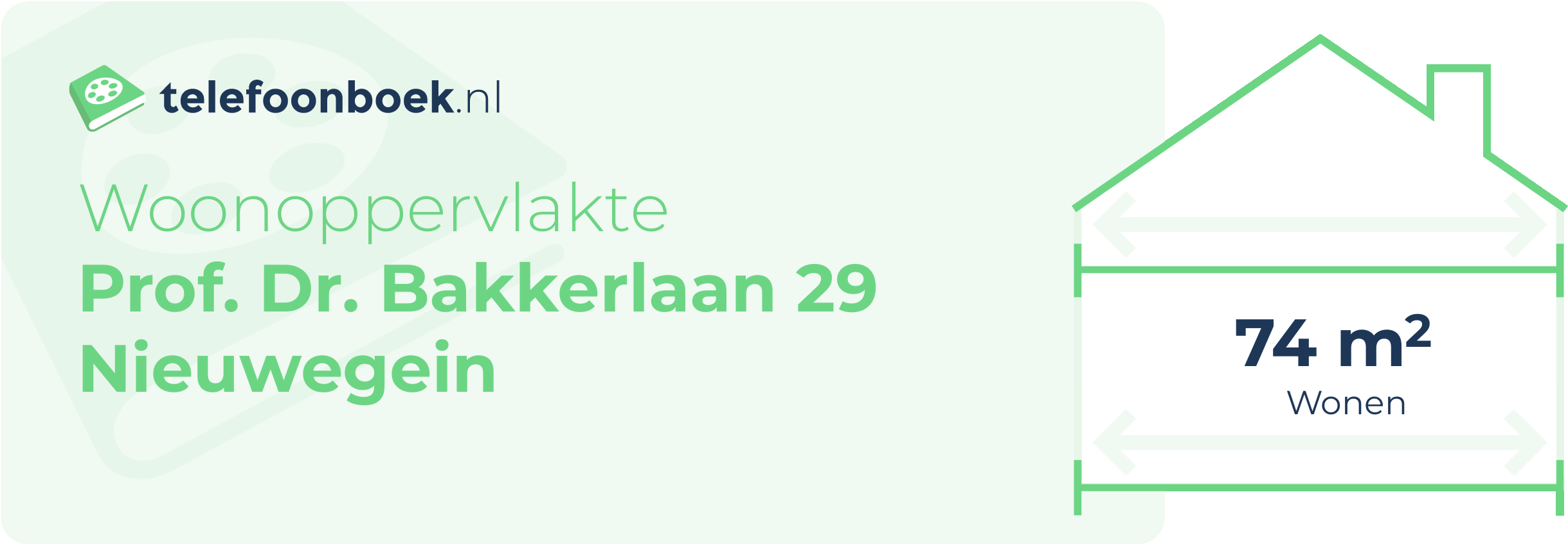 Woonoppervlakte Prof. Dr. Bakkerlaan 29 Nieuwegein