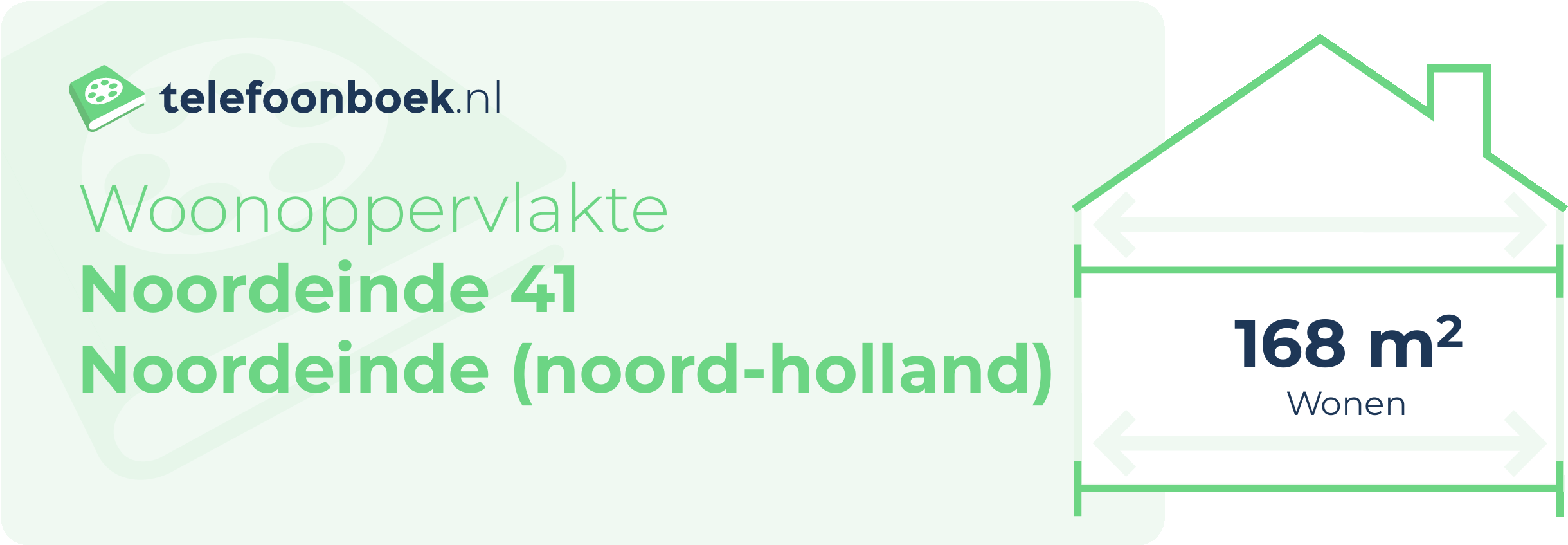 Woonoppervlakte Noordeinde 41 Noordeinde (Noord-Holland)