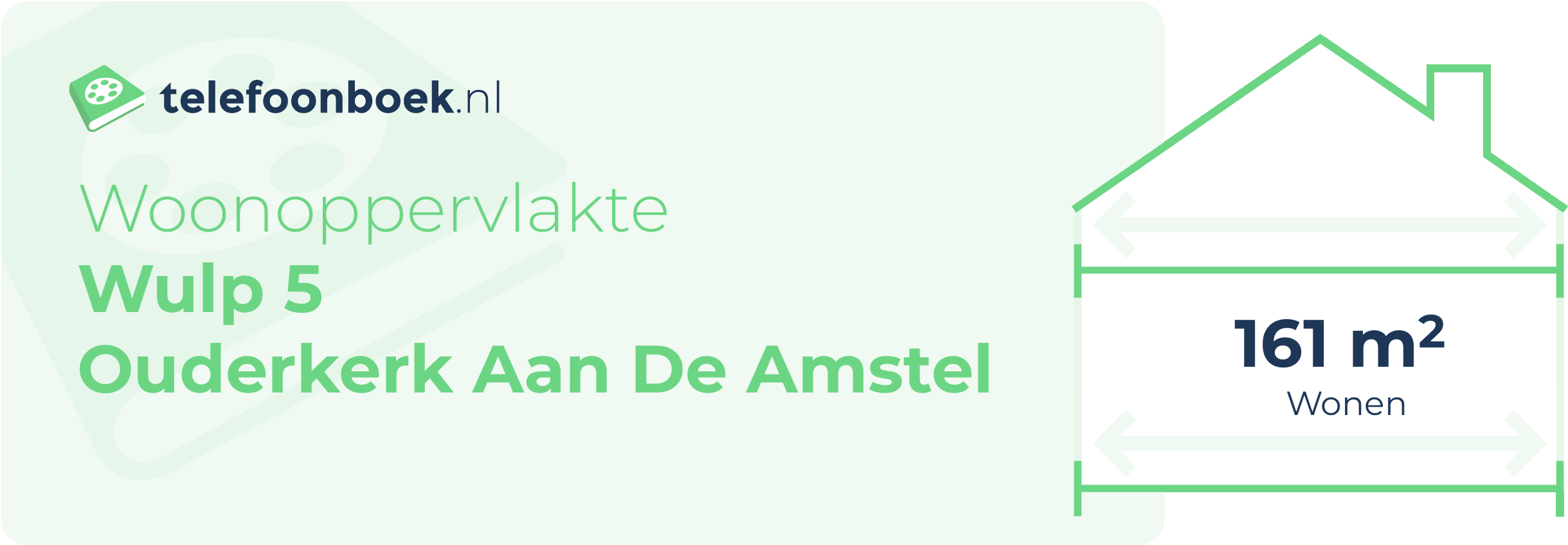 Woonoppervlakte Wulp 5 Ouderkerk Aan De Amstel