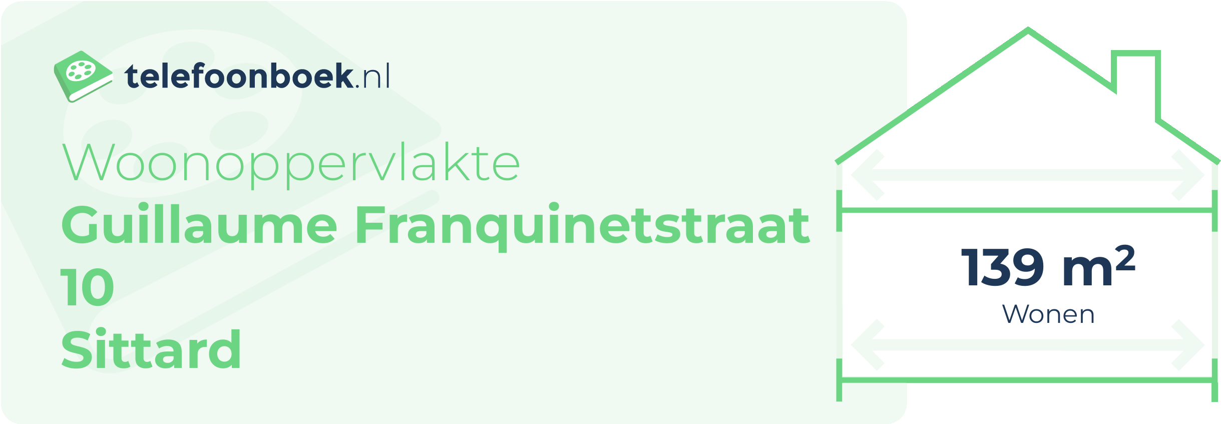 Woonoppervlakte Guillaume Franquinetstraat 10 Sittard