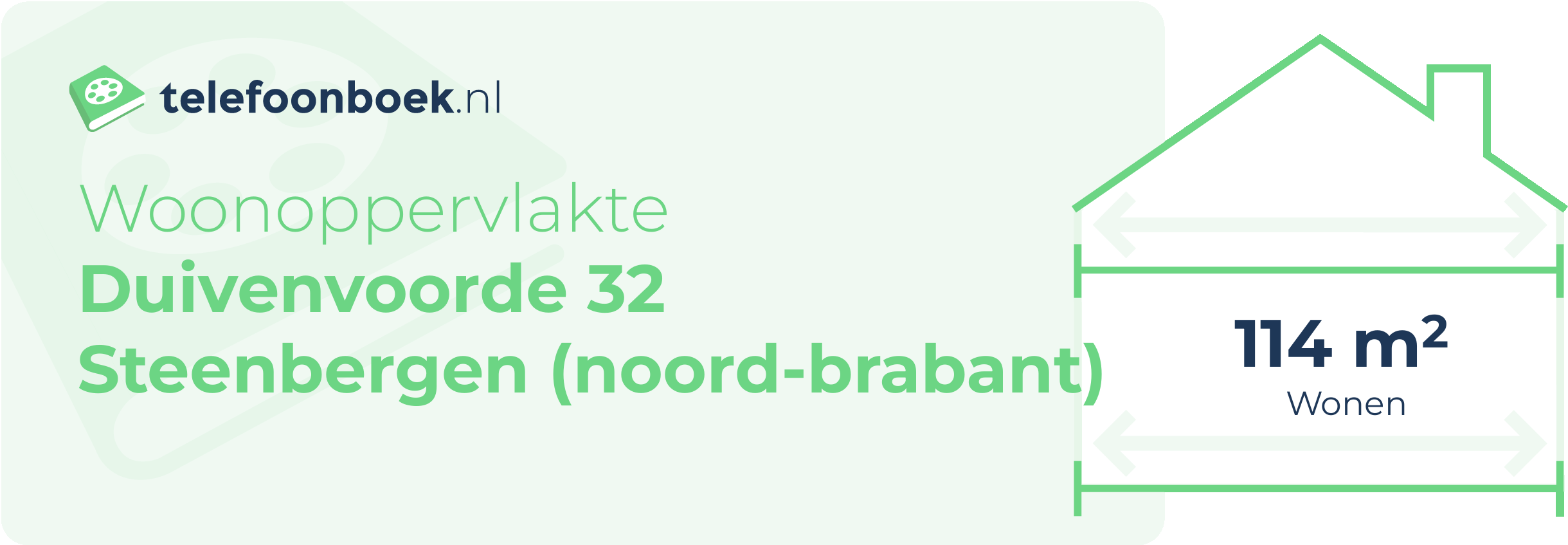 Woonoppervlakte Duivenvoorde 32 Steenbergen (Noord-Brabant)