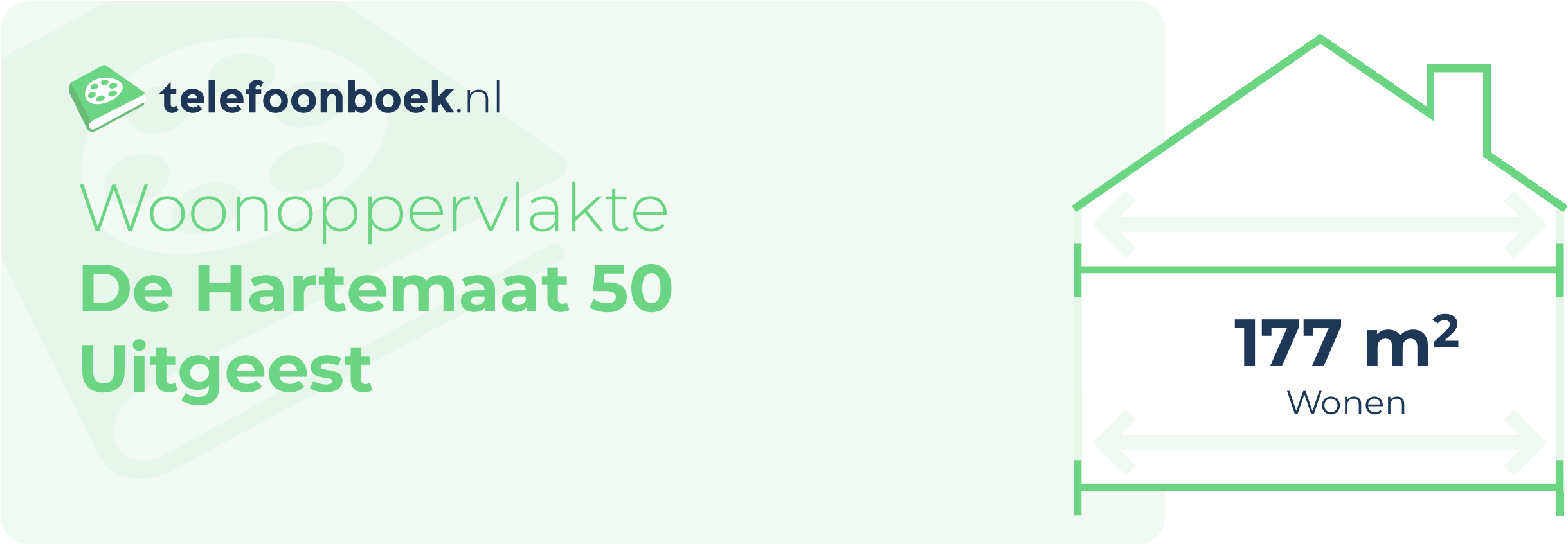 Woonoppervlakte De Hartemaat 50 Uitgeest