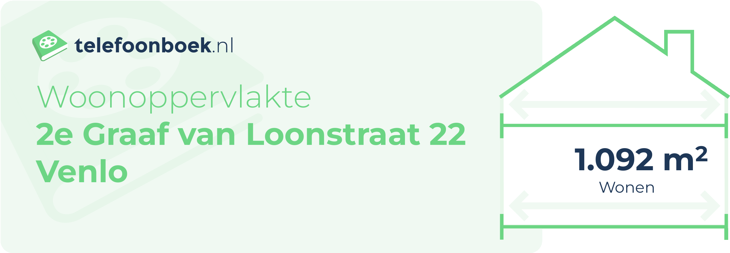 Woonoppervlakte 2e Graaf Van Loonstraat 22 Venlo