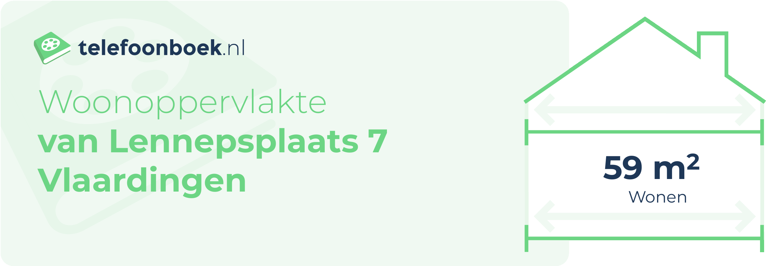 Woonoppervlakte Van Lennepsplaats 7 Vlaardingen