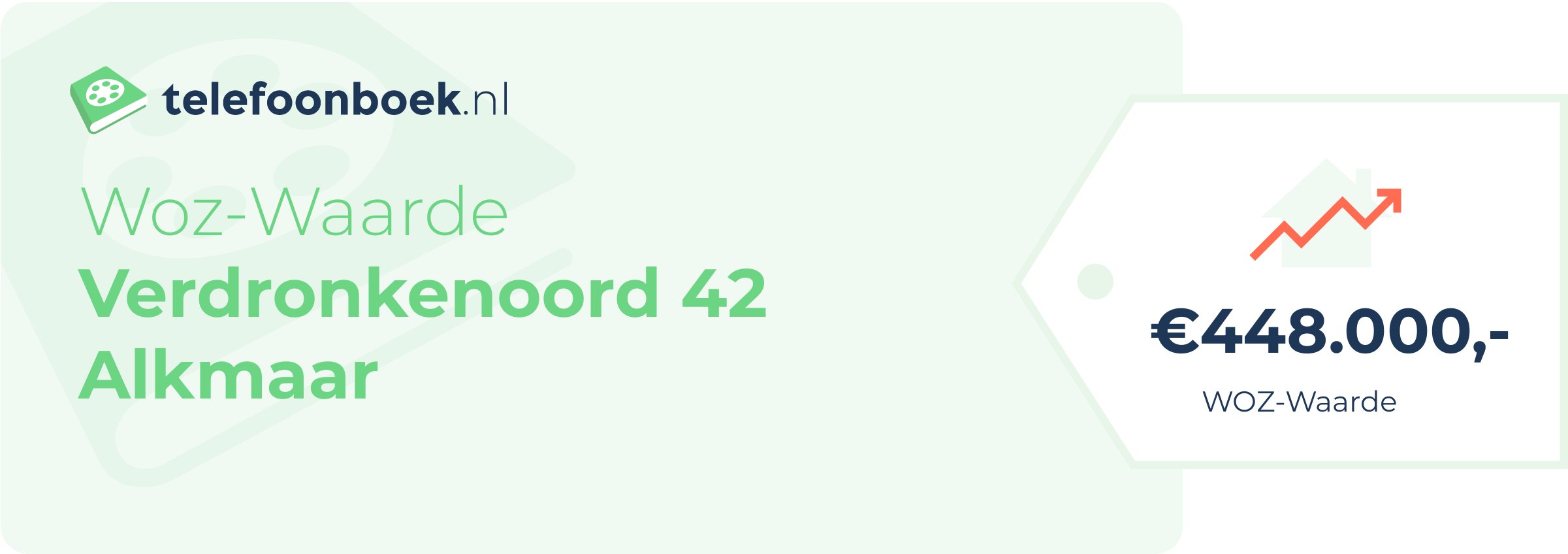 WOZ-waarde Verdronkenoord 42 Alkmaar