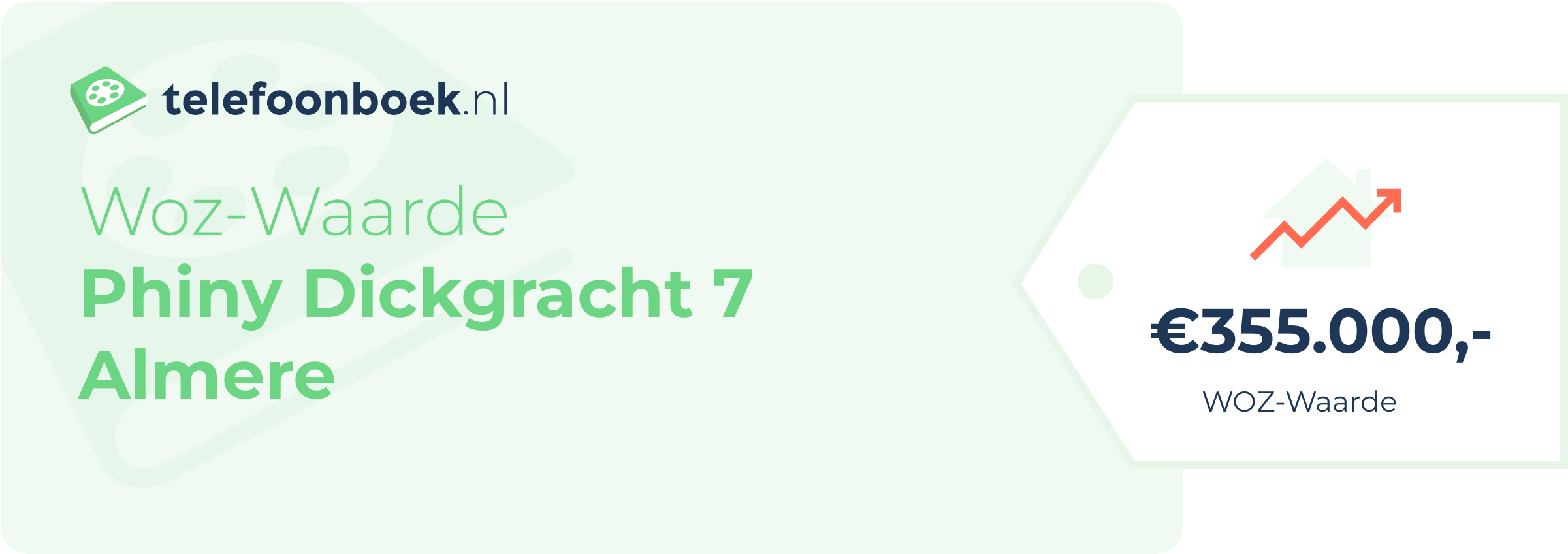 WOZ-waarde Phiny Dickgracht 7 Almere