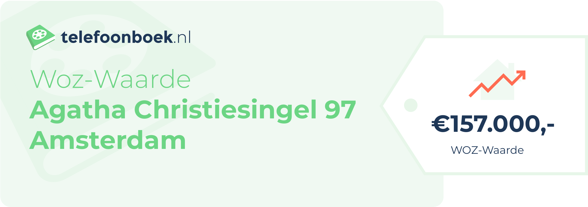 WOZ-waarde Agatha Christiesingel 97 Amsterdam
