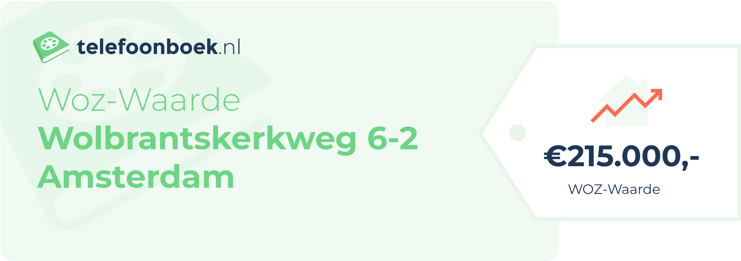 WOZ-waarde Wolbrantskerkweg 6-2 Amsterdam