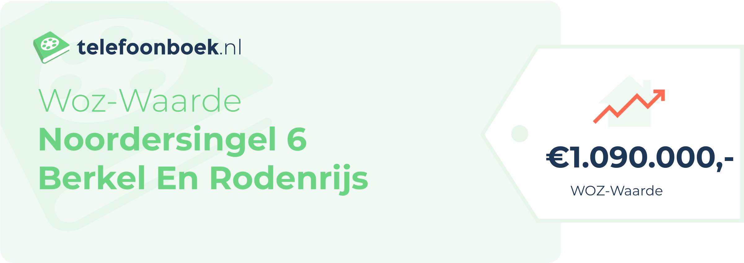 WOZ-waarde Noordersingel 6 Berkel En Rodenrijs