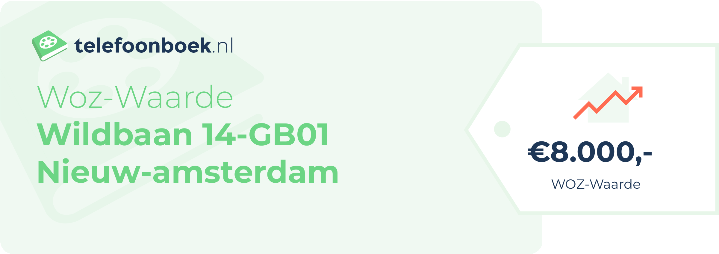 WOZ-waarde Wildbaan 14-GB01 Nieuw-Amsterdam