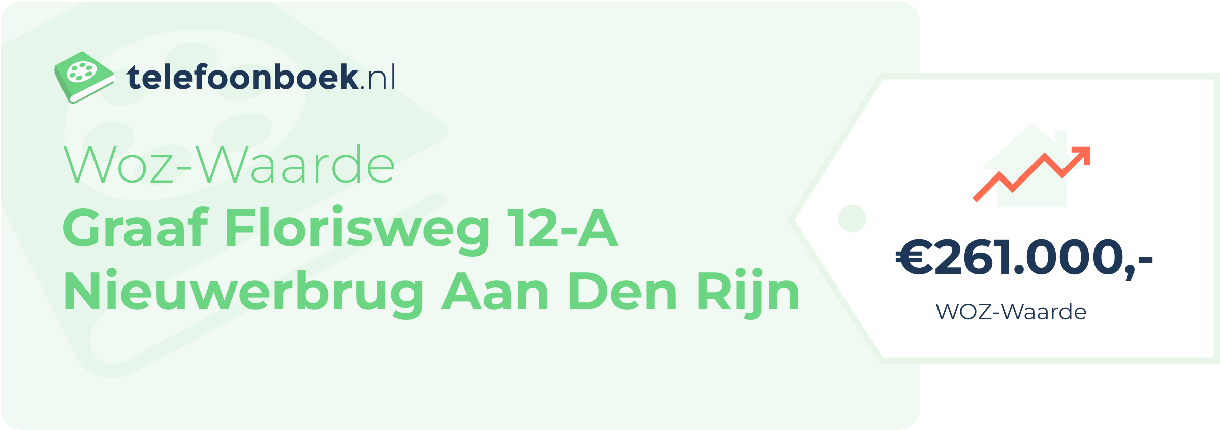 WOZ-waarde Graaf Florisweg 12-A Nieuwerbrug Aan Den Rijn