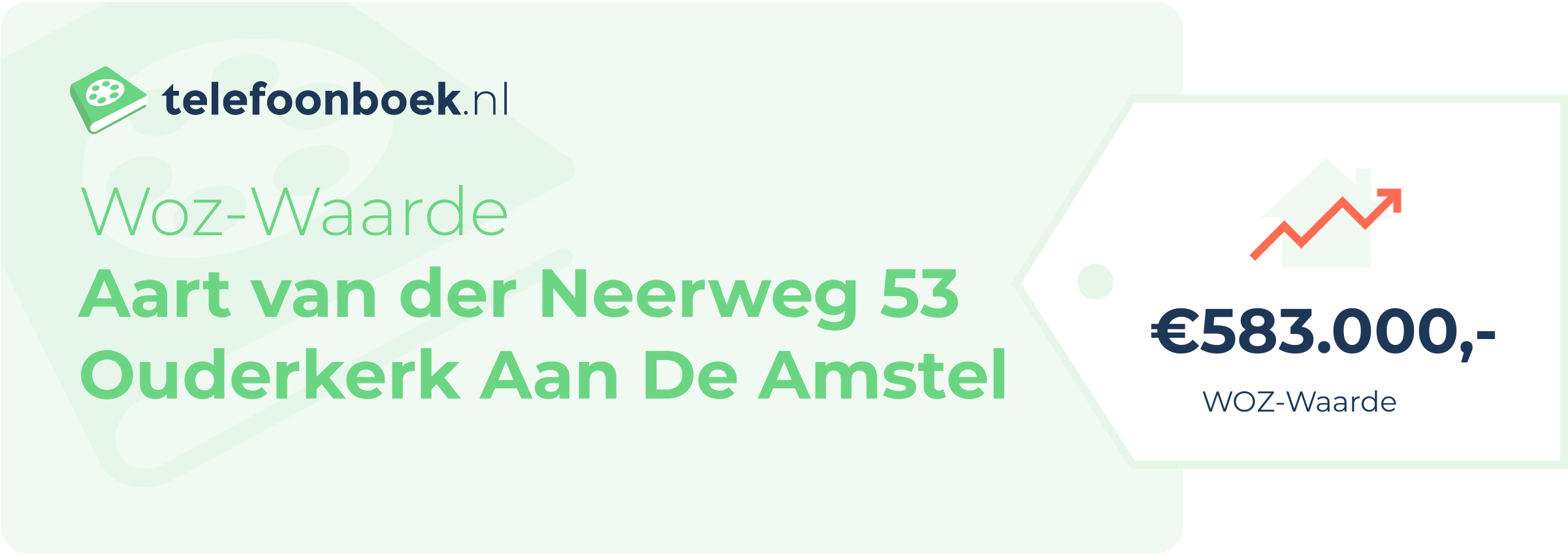 WOZ-waarde Aart Van Der Neerweg 53 Ouderkerk Aan De Amstel