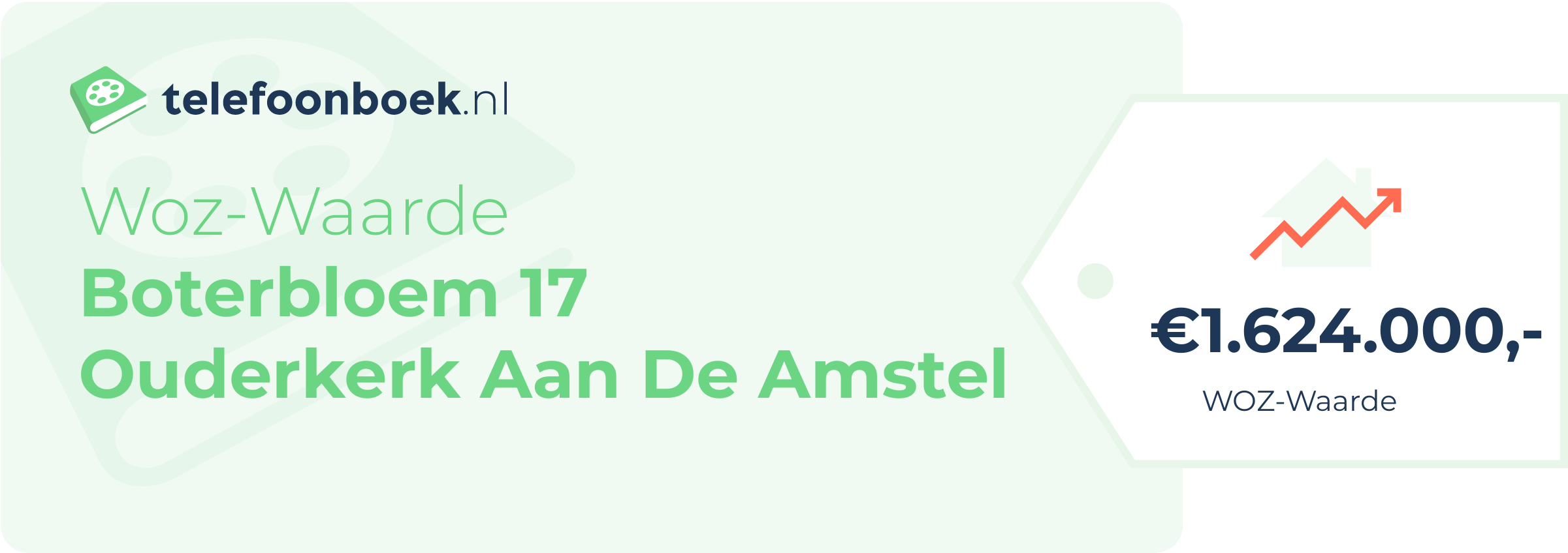 WOZ-waarde Boterbloem 17 Ouderkerk Aan De Amstel