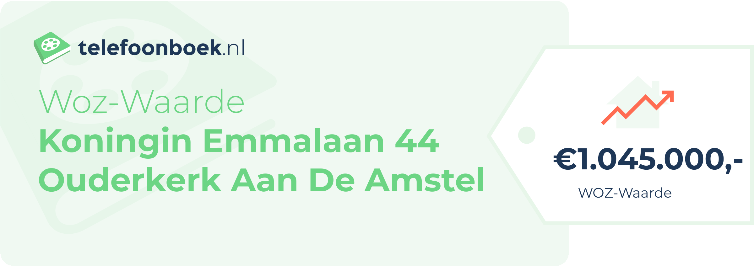 WOZ-waarde Koningin Emmalaan 44 Ouderkerk Aan De Amstel