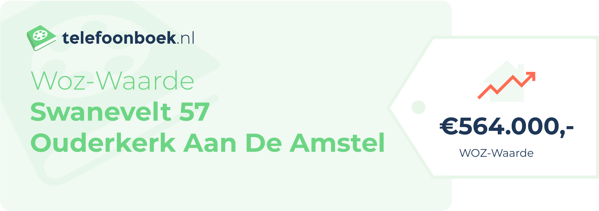 WOZ-waarde Swanevelt 57 Ouderkerk Aan De Amstel