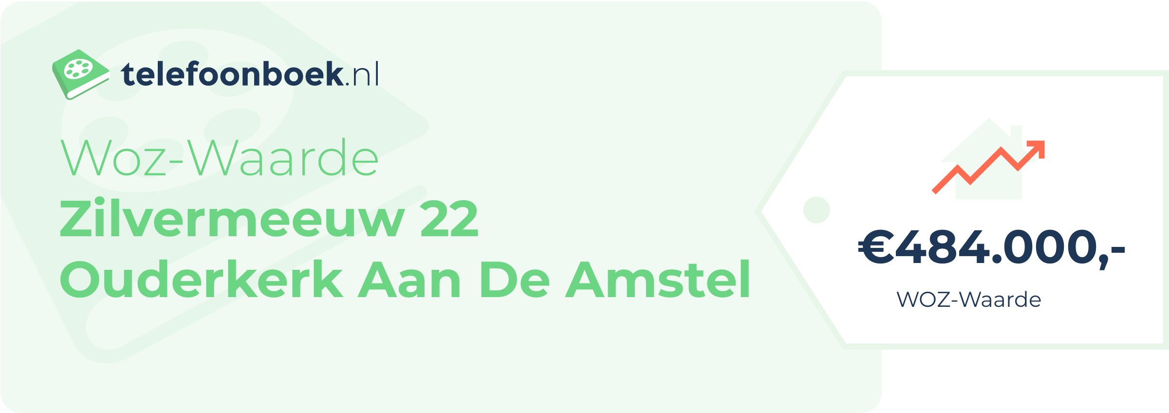 WOZ-waarde Zilvermeeuw 22 Ouderkerk Aan De Amstel