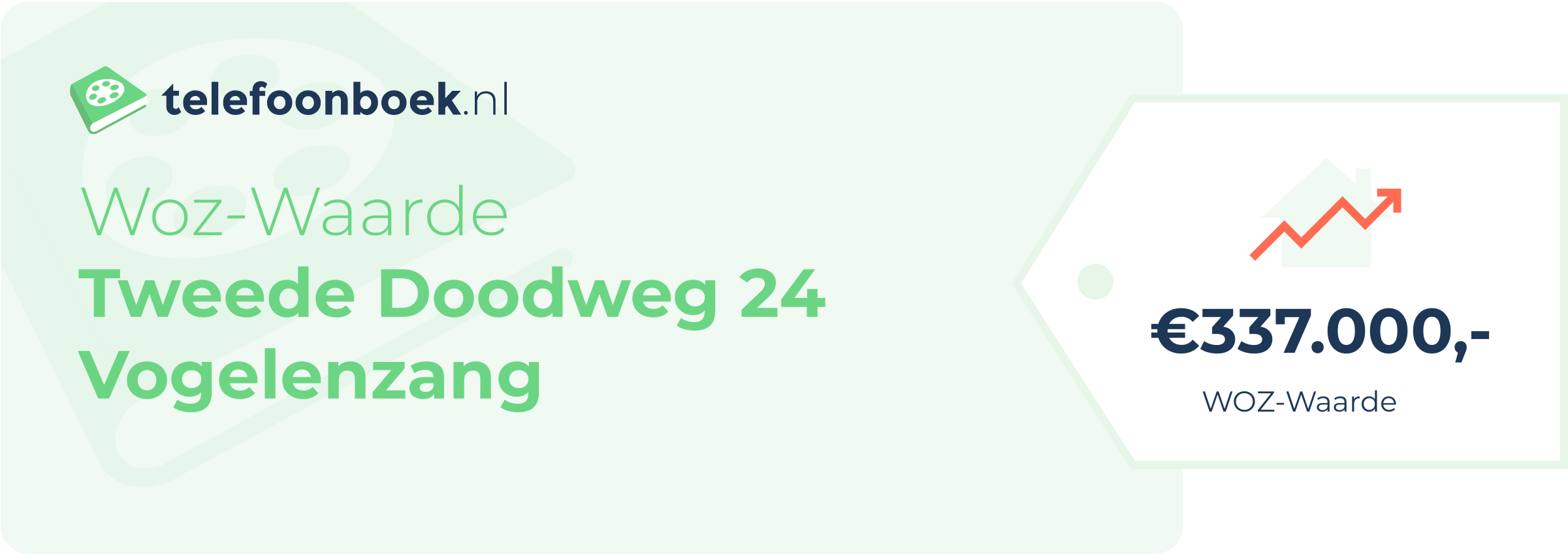 WOZ-waarde Tweede Doodweg 24 Vogelenzang